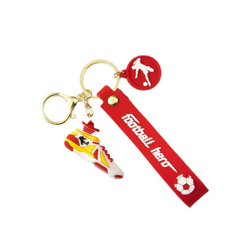 World Cup Sports Shoe Keychain Pendant for Couples
