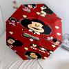 1 PC Automatic Folding Umbrella - Mafalda Pattern, Portable & Foldable Design with 8 Ribs, Christmas Birthday Gifts