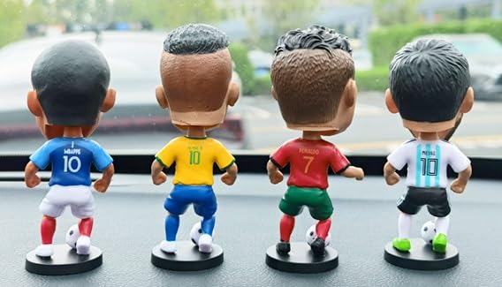 Soccer Player Bobblehead Figure National (Kylian Mbappé/France Team)