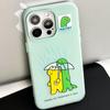 Zhitai Jelly Kreslený Kryt pro iPhone 11/12/14/15/16 Pro/Pro Max - Ochranný Kryt