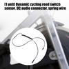 Music Extension Cord Exercise Bike Sensors Cable With Reinforced Spring Design Perfect For Spin Bike Fitness Equipment
