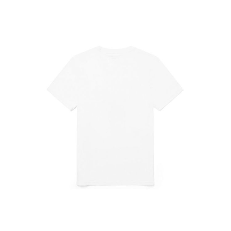 Vans T Shirts Unisex White Crew Neck Moderate Straight Fit VN0A4URMWHT