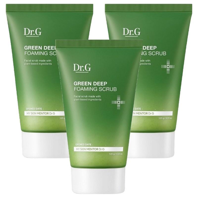 Dr.G Green Deep Foaming Scrub, 120g, 3 Pcs