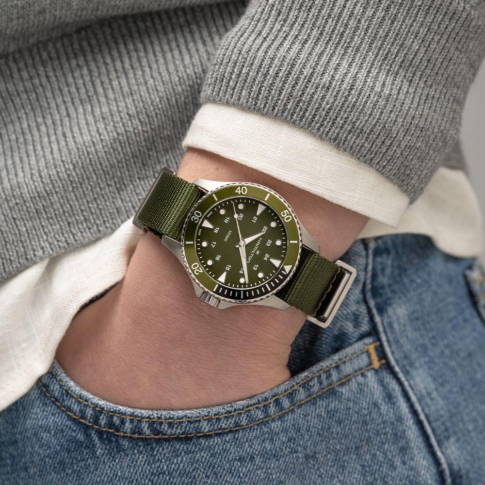 Hamilton H82241961 Khaki Navy Scuba Quartz 37mm