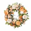 Pfingstrosen- und Rosenkranz Pastorales Design Künstliche Blumen Realistische Blumen Hausdekoration