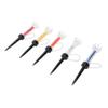 5PCS Magnetic Tees Training Practice Tool 8 Prongs Design 360 Degree Bounce with Anti Loss Cord 90mm   3.5in