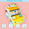 Wooden Car Fishing Learning Toy For Early Education Cognitive Skills Development