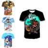 Vibrant Sonic The Hedgehog Printed T-shirt For Kids With Short Sleeves And Comfort Fit