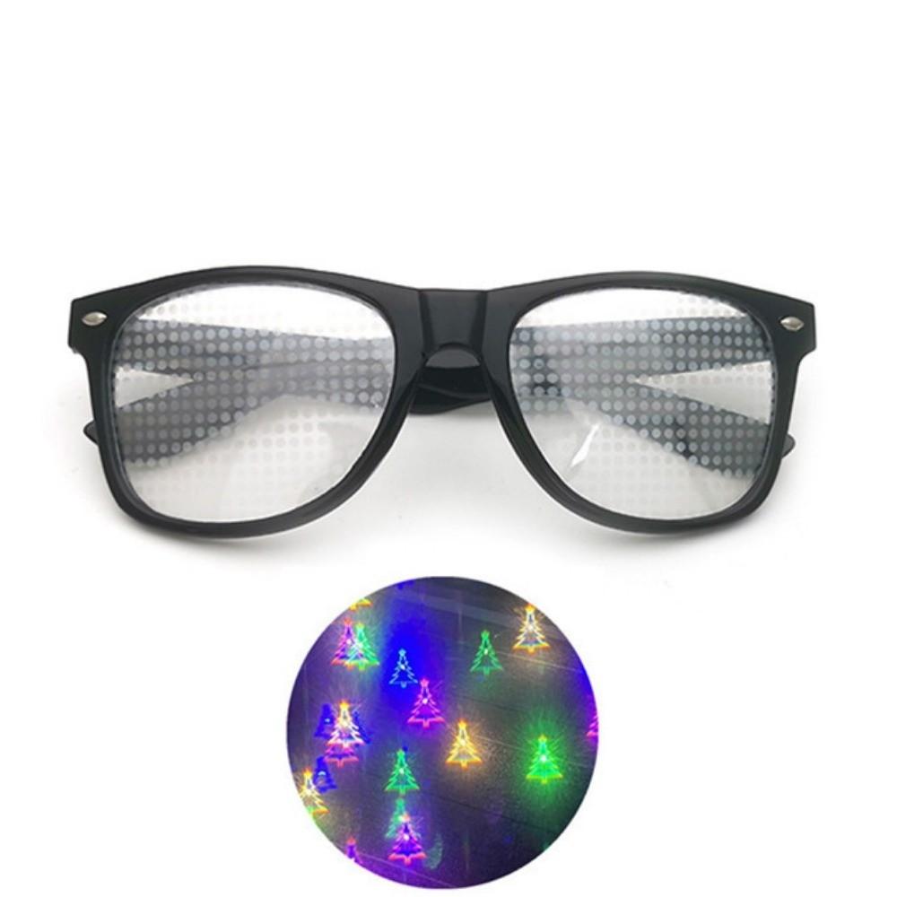 Unique Diffraction Glasses Light Refraction 3D Prism Effect Glasses Prism Glasses Concert Gear