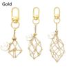 Stone Lover Gift Stainless Steel Keychain Silver Color Handbag Keyring New Design Car Keyring