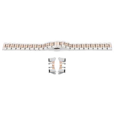 Adjustable Stainless Steel Watch Strap Replacement Watch Band Accessory for Watchmaker16mm 0.63in