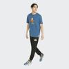 Puma X Garfield SS22 T-shirt z nadrukiem logo kreskówkowym z okrągłym dekoltem Męskie Topy Niebieski 534433-48