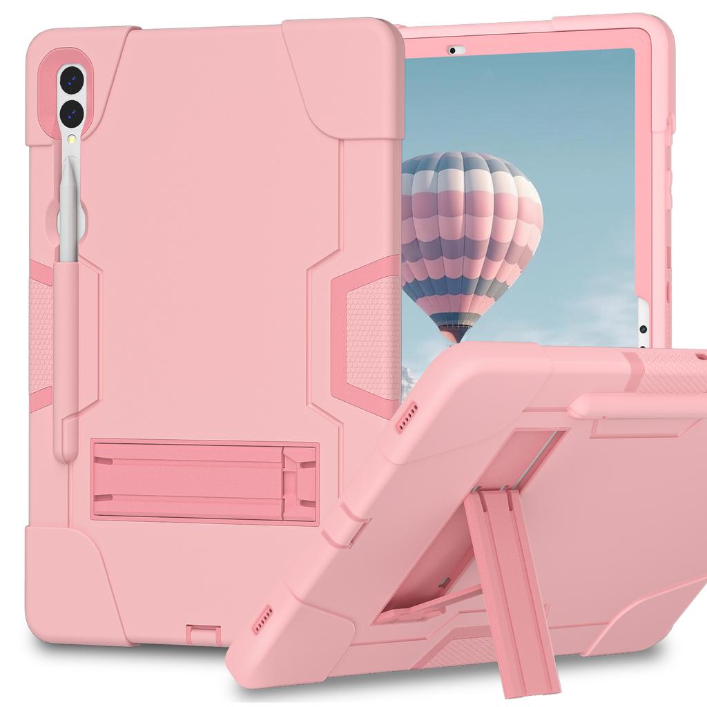 Kickstand Rugged Case Universal For Samsung Galaxy Tab S10 S9 FE Plus 12.4" SM-X820 X826 X810 X816B X610 X616B Heavy Duty Cover