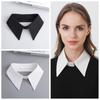 Detachable Shirt Collar for Women Blouse Fake Collar Removable False Layer Stylish Collared Sweater Office Wear