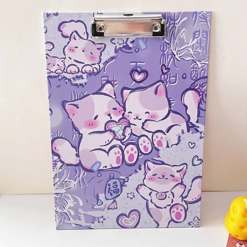 Durable A4 Folder Board Simple Document Storage Clip File Storage Clipboard  School Supplies