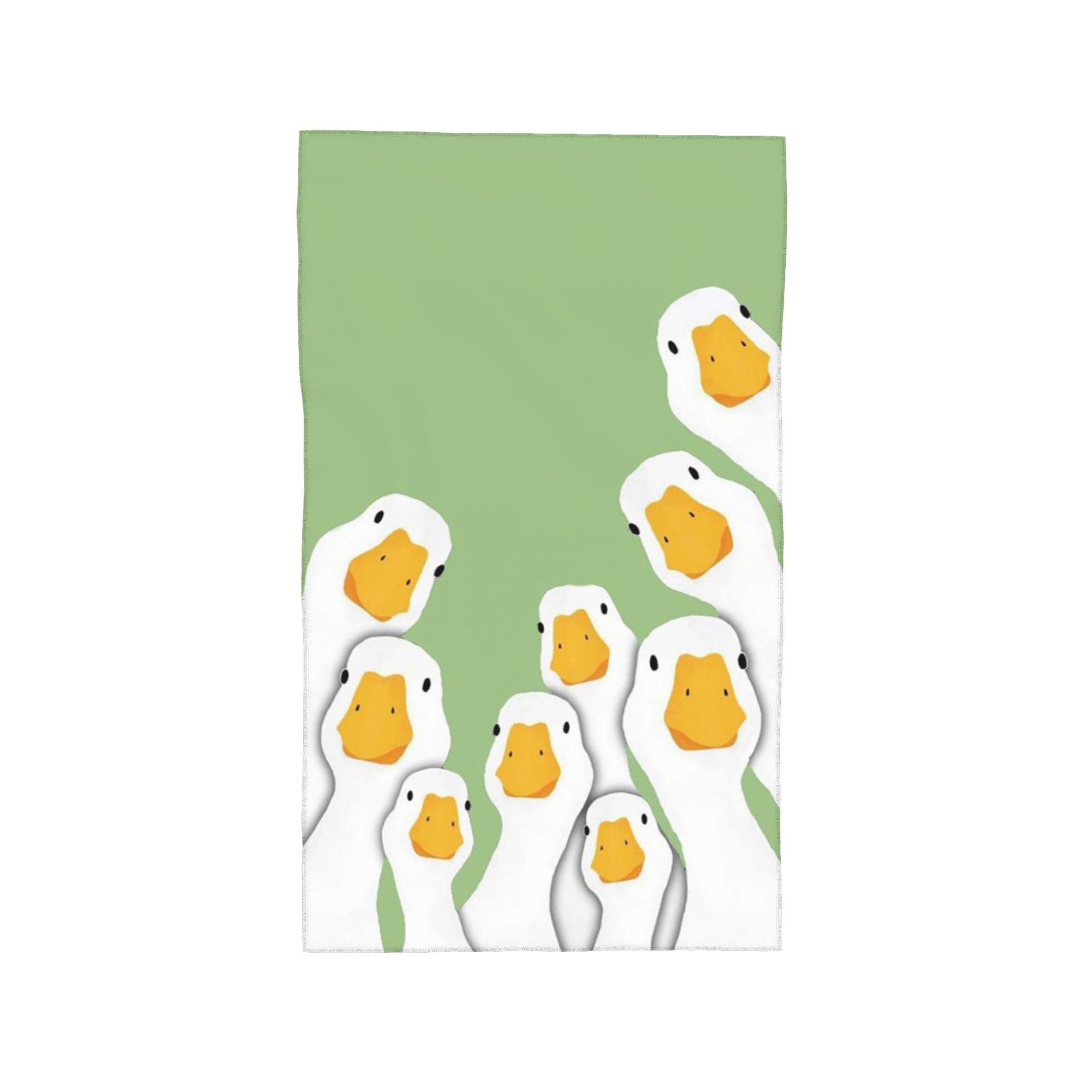 

Cartoon Popular Goose Animal Soft Face Towel Quick Dry Pool Bath Cotton Towels Absorbent Quick W40*H60(CM)