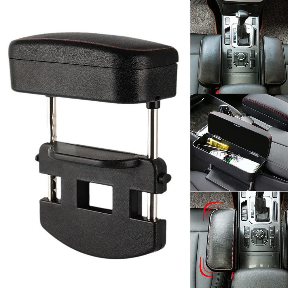 Universal Car Seat Gap Organizer Adjustable Elbow Support NEW Car Armrest Box  Car Interior