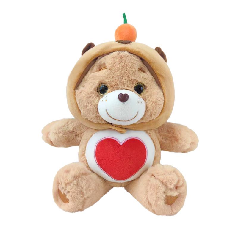 Bears Care Plush Toy Cute Rainbow Bear Soft Stuffed Doll Child Companion Doll