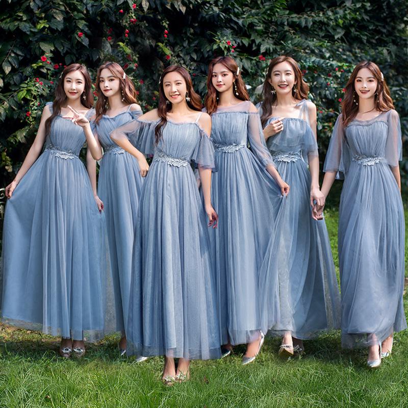 2025 Elegant Long Bridesmaid & Evening Dress for Women