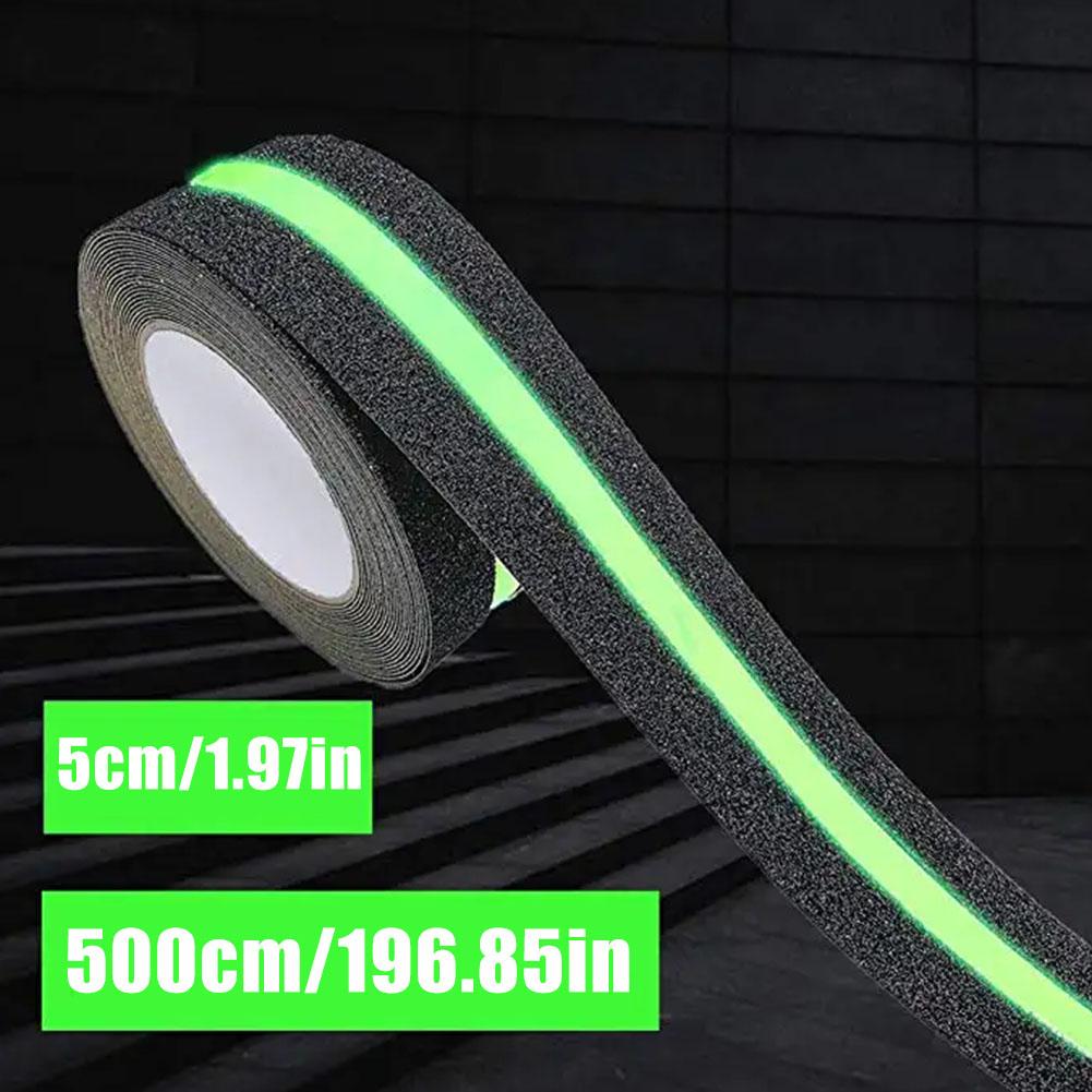 Frosted Anti-slip Stickers Wear-resistant Floor Stickers Tape Warning Floor Multi-function Anti-fall Stairs Anti-slip Mats X3E8