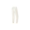 Li Ning Womens Fitness Series Solid Color Logo Print Reflective Sports Pants Women Pants Off-White AKLT538-3