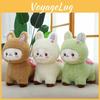 Alpaca Adorable Plump Plush Toy Companion Floral Pattern Kid Doll Gift Birthday