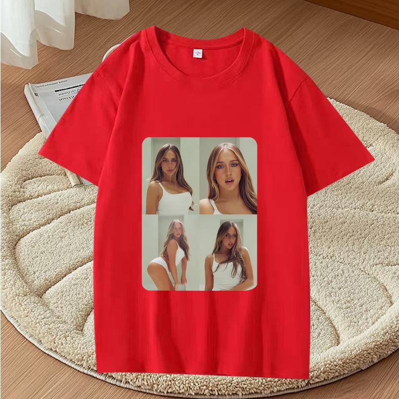 TATE McRae Posters Graphic T-shirt So Close To What Unisex T-shirts with Summer Print by Unisexga Short from a