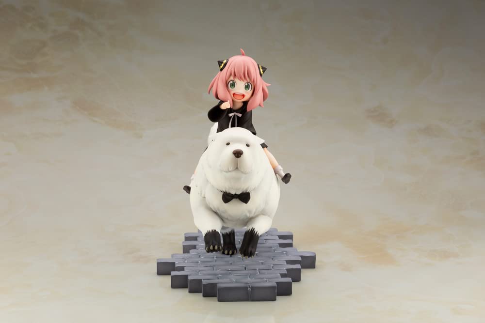 Anya Forger Bond Forger Scale PVC Painted Complete Figure White PV063 SPY×FAMILY & 1/7