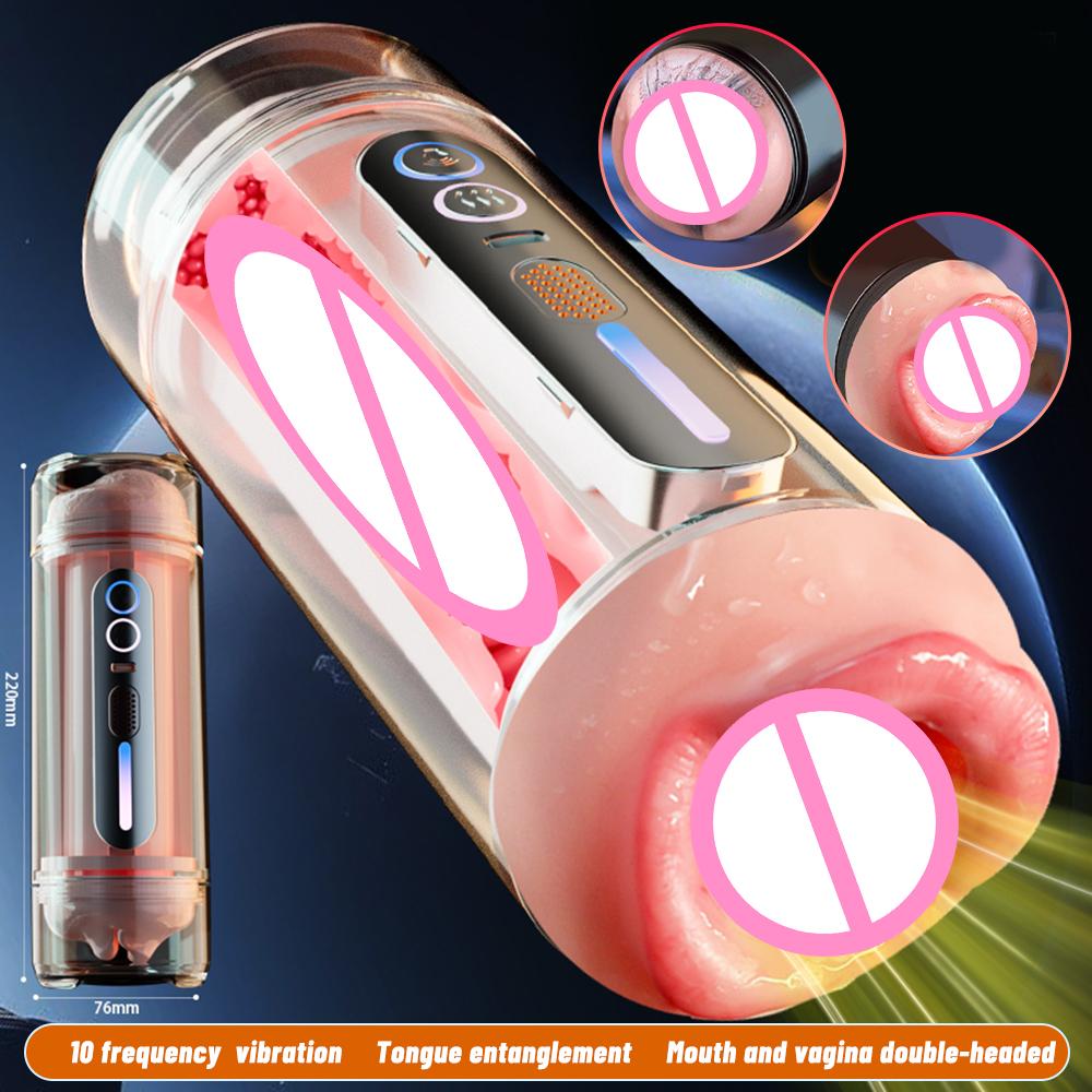 Sex Toy for Men Automatic Male Masturbator Cup Glans Trainer Pocket Vagina Pussy Vaginal Penetration Sex Machine Male Adult Toys