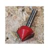Faithfull Router Bit Tct V-groove 13.0mm X 19.1mm 1/4in Shank