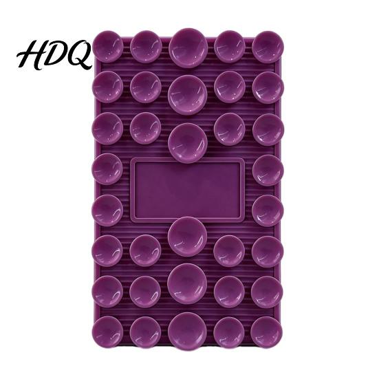 Durable Aluminum Core Holder Foldable Silicone Phone Stand with Aluminum Adjustable Bendable for Desk Compact Gadget Organizer Portable Suction Cup