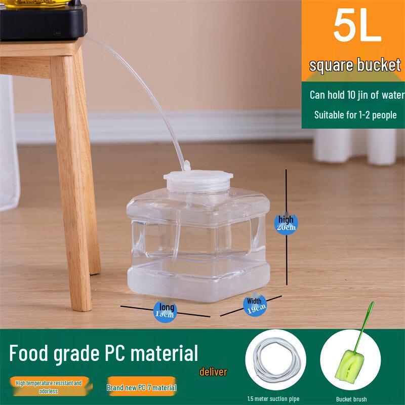 ZISIZ Kung Fu Tea Set Water Storage Bucket