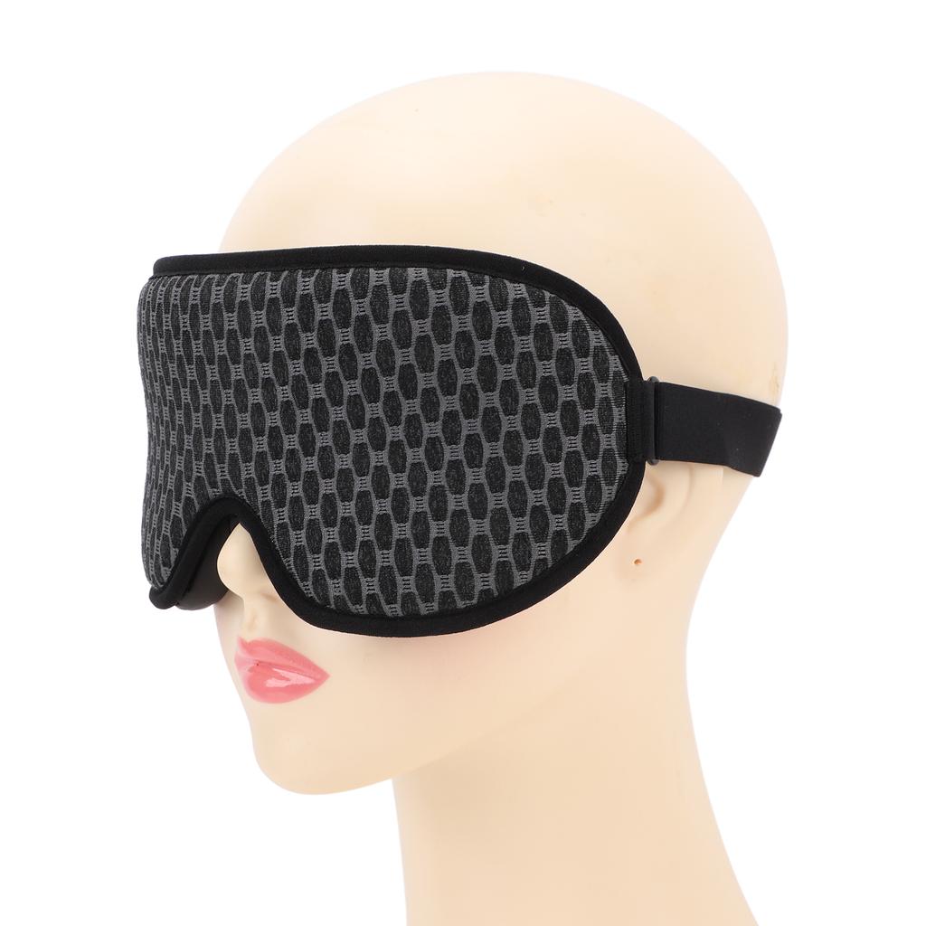 Contoured Sleep Eye Patch Light Blocking 3D Eyeshade Soft Breathable Eye Shade Cover for Meditation