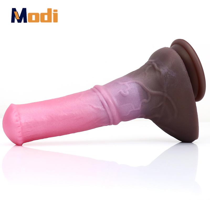 MoDi Horse Dildo Dragon Knot Make Up Big Butt Plug For Women Эротические аксессуары Увеличитель пениса Массаж влагалища Секс-игрушки