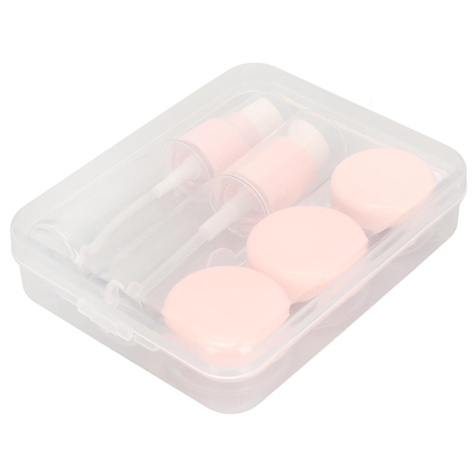 

Travel Bottles Kit Leakproof Refillable Flight Size Portable Transparent Odorless Toiletry