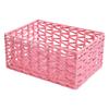 Paper Rope Woven Storage Rack: Desktop Basket for Books, Miscellaneous Items, Bread, and Kitchen Storage.
