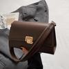Underarm Bag Women's New High-end Texture Design Single Shoulder Retro Portable Small Square Bag Messenger Bag