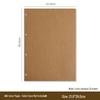 A4 Kraft Paper Cover DIY Photo Album & B5 Classmate Growth Journal