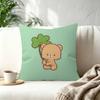 Cartoon MMilk And MMocha   Decorative Pillowcase Square Pillowcase Home Office Decorative Cushion Cover