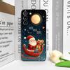 Frohe Weihnachten Baum Weihnachtsmann Muster Handyhülle für Motorola Moto Edge 50 Fusion 40 30 Neo G34 E14 G75 X40 G85 G54 Pro Hülle