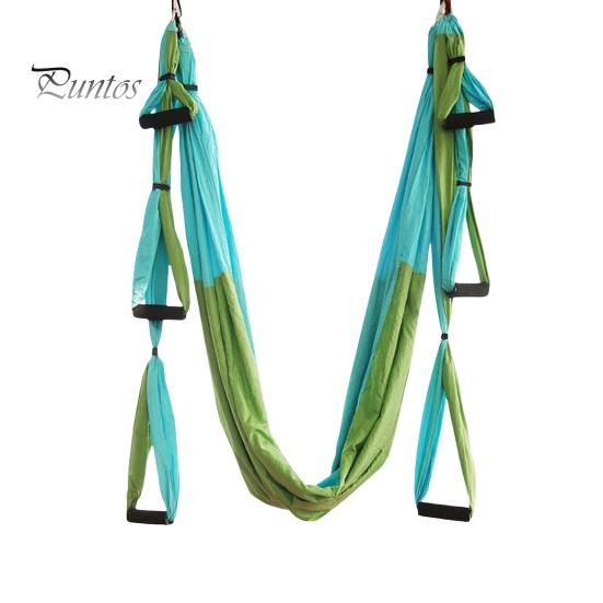 

Набор качелей для воздушной йоги вмещает 441 фунт. Регулируемые качели с удлинителем цепи. Безопасный гамак для йоги для любителей йоги. Тренировка всего тела. зелёный