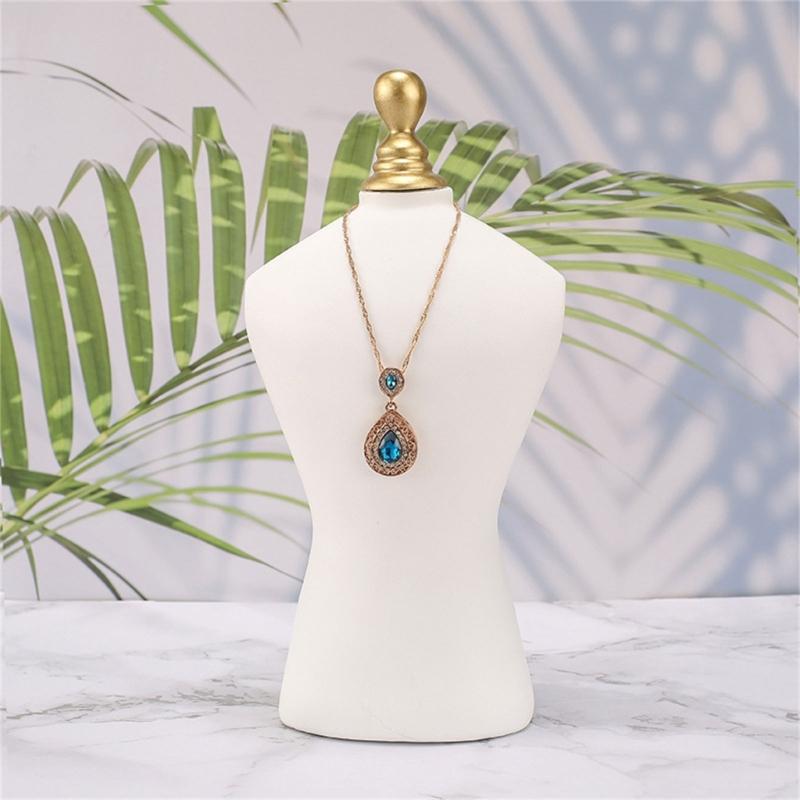 Stabiler Schmuck-Halsketten-Ausstellungsständer Vielseitiger Halskettenständer Praktischer Display-Halter für Messen und Einzelhandelsauslagen