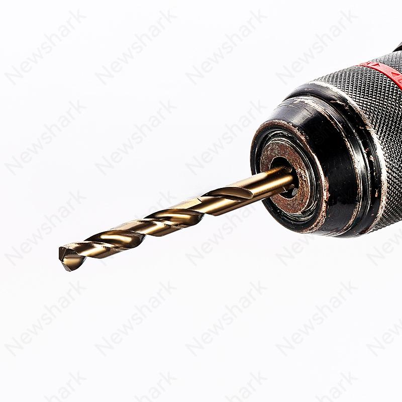 13 in 1 M43 Drill Bit Set, Including Cobalt Professional Spiral Drill Bits, Suitable for Wood Metal Stainless Steel Drill Bits