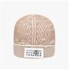 Maison Margiela Mm6 Logo Patch Ribbed Beanie S52tb0011 M13214