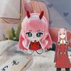 Anime DARLING In The FRANXX Zero Two Cosplay Schlüsselanhänger Niedliche Plüsch Baumwollpuppe Rucksack Anhänger Schlüsselanhänger Zubehör