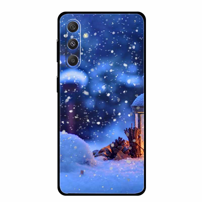 Christmas Case For Samsung Galaxy S24 S25 5G Cases Soft Silicone Bumper for S24 S25 Plus S23 FE S24 FE S25 FE 5G Protector Shell