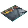 Kitchen Multifunctional Decorative Board Tempered Glass Spices 60x52 Cm