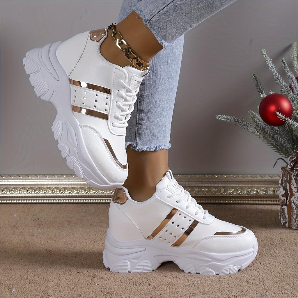 Women'S Height Increasing Casual Sneakers