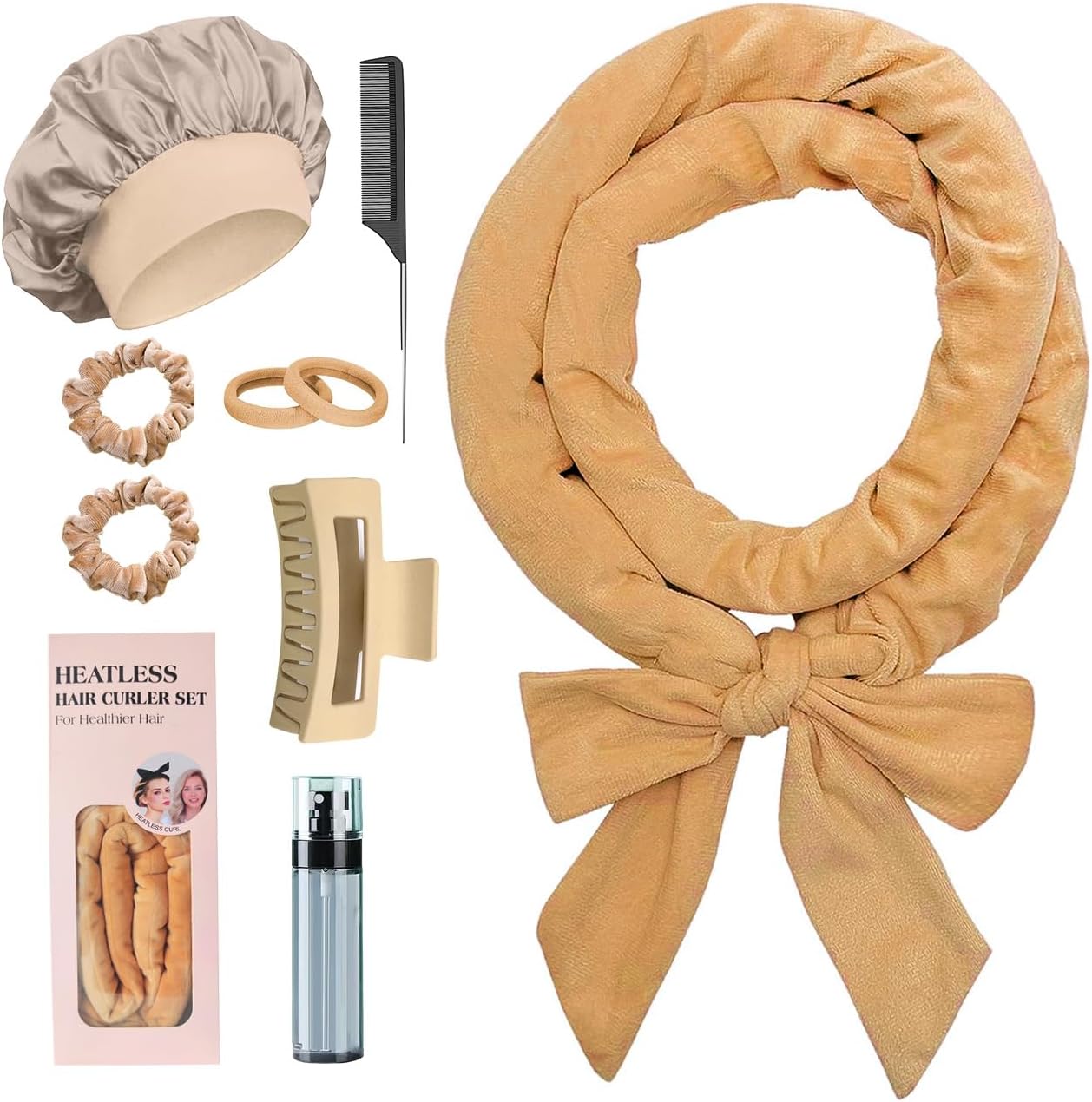 

Кудри без нагрева, бигуди без нагрева, бигуди без нагрева, повязка на голову для женщин, черная темные хаки