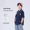 YOYO Tale Boys' Summer Cotton Polo T-Shirt
